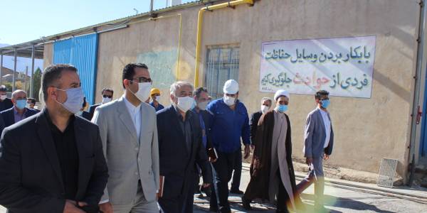 بازدید از شهرک صنعتی شهید بابایی شهر شهباز