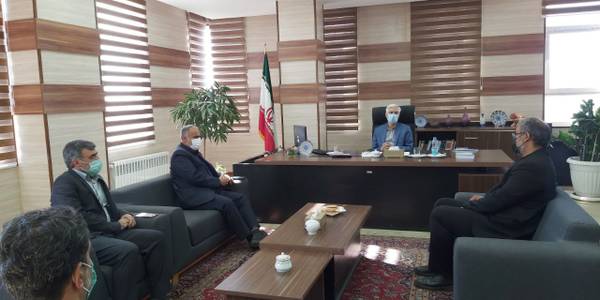 ️دیدار مدیر کل دفتر امور شهری و شوراهای استانداری مرکزی با  فرماندار