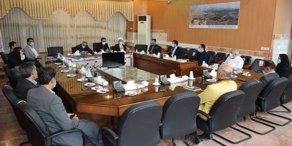 جلسه معرفی مهندس سجاد صفری شهردار نیم ور با حضور مدیرکل امور شهری و شوراهای استانداری مرکزی