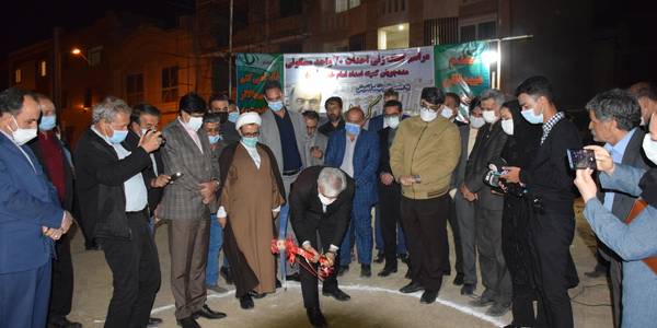 آئین کلنگ زنی احداث ۸ واحد مسکونی مددجویان کمیته امداد نیم ور محلات توسط سید حمید سجادی وزیر ورزش و جوانان