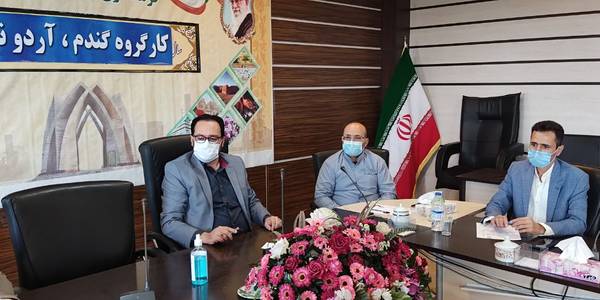 ✅جلسه‌کارگروه گندم،آردونان شهرستان دلیجان