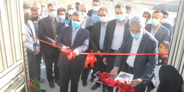 سالن ورزشی شهید حاج قاسم سلیمانی روستای جوادیه شهرستان خمین به بهره برداری رسید