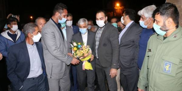 بازدید دکتر سید حمید سجادی وزیر ورزش و جوانان از تعدادی از اماکن ورزشی شهرستان تفرش