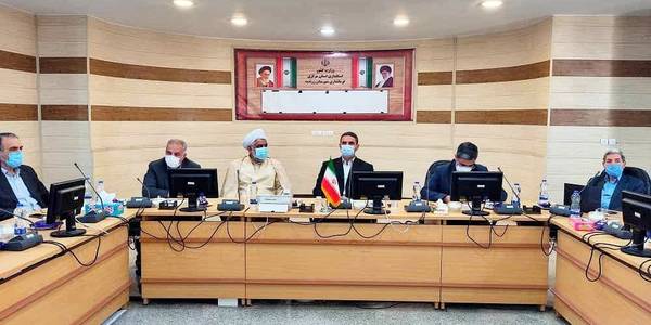 جلسه کارگروه تسهیل و رفع موانع تولید استان مرکزی به ریاست سید علی آقا زاده استاندار مرکزی