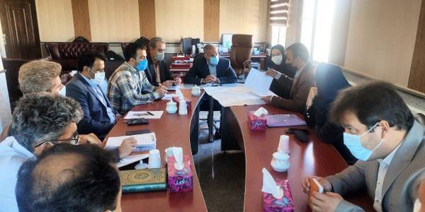 جلسه رسیدگی به مباحث مطرح شده در برنامه بازدید از روستای سلطان احمدلو بخش مرکزی