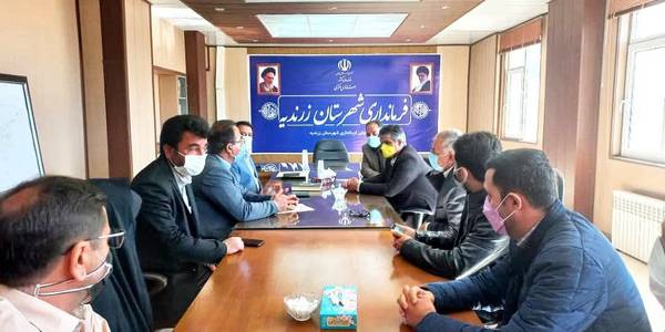 جلسه بررسی وضعیت طرح اقدام ملی مسکن با حضور مهندس زندیه وکیلی معاون هماهنگی امور عمرانی استانداری مرکزی