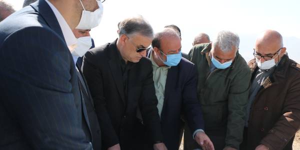 بازدید از آزاد راه اراک -شازند-ازنا با حضور خادمی معاون وزیر و مدیرعامل شرکت ساخت و توسعه زیربناهای حمل ونقل جاده ای کشور