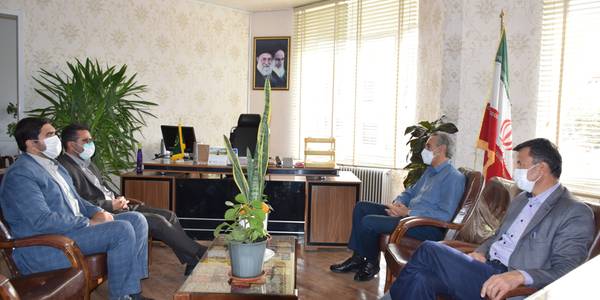 بازدید سرزده ناظری فرماندار و ملک جانی معاون سیاسی،امنیتی و اجتماعی فرمانداری از اداره جهاد کشاورزی شهرستان محلات