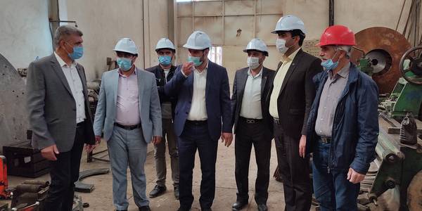 ✅بازدید مسئولین از کارخانه پودرسازان