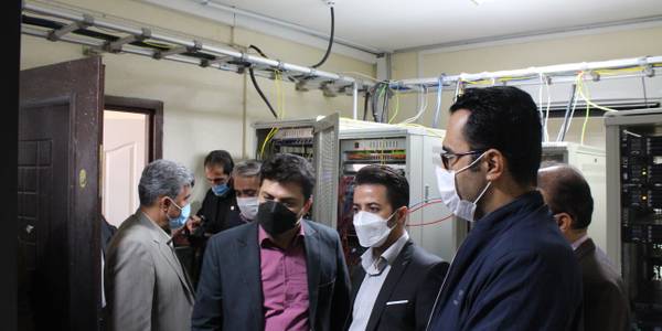 بازدید از اتاق سرور دانشگاه علوم پزشکی