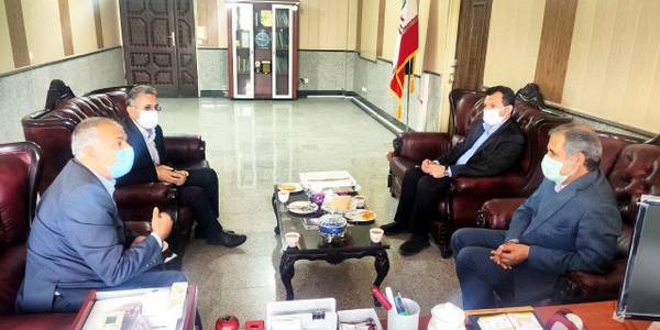 نشست مهندس سلیمانی فرماندار شهرستان زرندیه