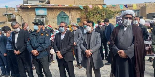 ⭕️برگزاری مراسم گرامیداشت یوم ا... سیزدهم آبانماه شهرستان خنداب