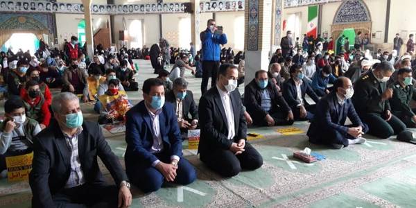 استکبار ستیزی مردم تفرش در یوم الله ۱۳ آبان