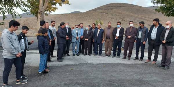 ضبط برنامه اینجا آبادی در روستای قطب آباد خنداب