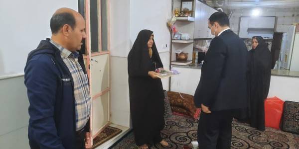 دیدار با خانواده شهدا