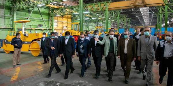 📌بازدید استاندار مرکزی،معاونین استاندار و مدیران مربوطه از شرکت هپکو اراک.