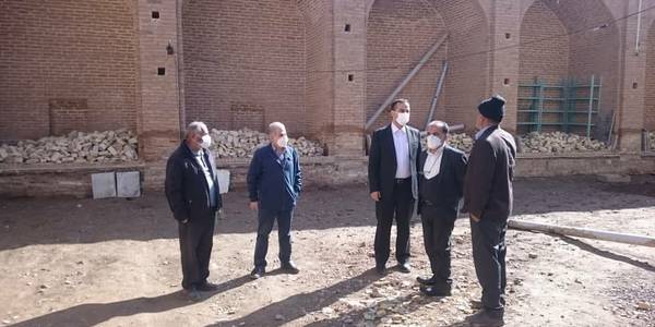 بازدید از سنگ فرش امامزاده محمد