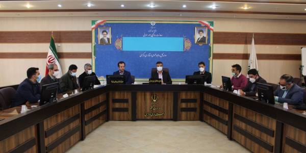 جلسه بررسی روند ثبت اطلاعات پروژه های دستگاه های اجرایی در قالب شبکه نظارت روستایی