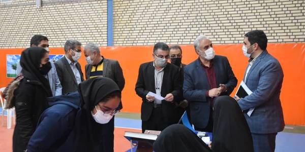 حضور علیرضا ملک جانی معاون سیاسی، امنیتی و اجتماعی فرمانداری در مراسم انتخابات شورای دانش آموزی دبیرستان پروین اعتصامی اداره اموزش و پرورش شهرستان محلات.