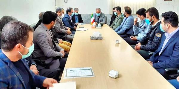 جلسه معارفه مهندس اصفهانی بعنوان شهردار جدید رازقان