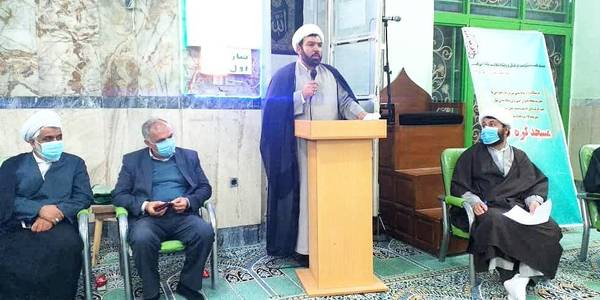 طرح مسجد گره گشا 
با حضور مهندس سلیمانی فرماندار شهرستان زرندیه ، حجت الاسلام والمسلمین سبزی نماینده مردم شریف شهرستانهای زرندیه و ساوه