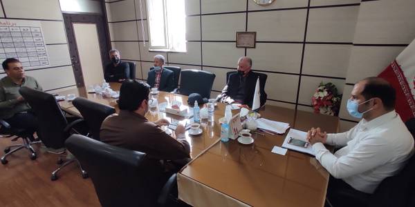 ✅جلسه باانجمن سنگ شهرستان