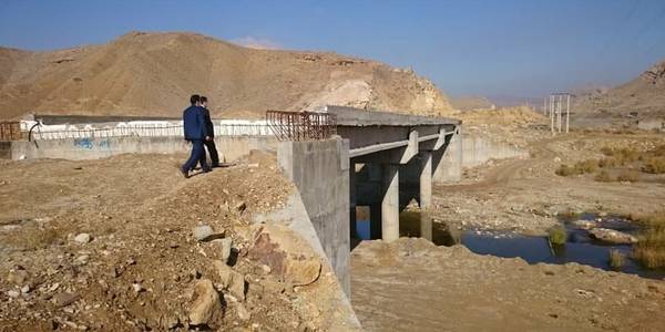 پروژه پل روستای طریزآباد