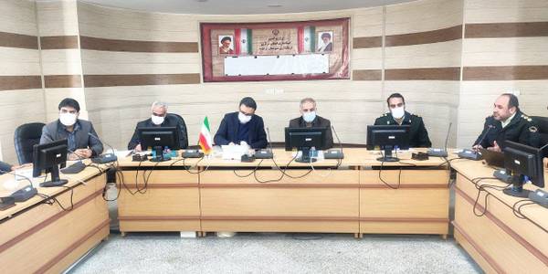 جلسه کمیسیون قاچاق کالا و ارز به ریاست مهندس سلیمانی فرماندار شهرستان زرندیه و با حضور جناب سرهنگ سلگی رئیس پلیس امنیتی و اقتصادی استان مرکزی