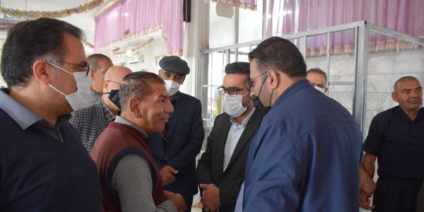 بازدید ناظری فرماندار شهرستان محلات از مرکز نگهداری معلولین ذهنی قمر بنی هاشم شهر نیم ور