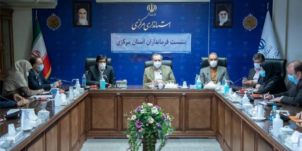 نشست فرمانداران استان مرکزی به ریاست استاندار با حضور معاونین استاندار برگزار شد.