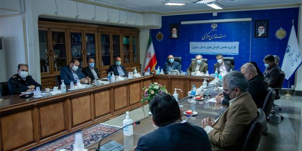 جلسه کارگروه کاهش آلودگی هوا و گرد و غبار استان مرکزی برگزار گردید