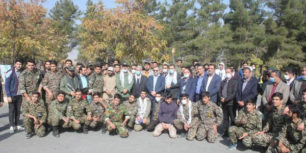 حضور مسئولان استانی در رزمایش فرهنگی ورزشی بسیج بمناسبت هفته بسیج