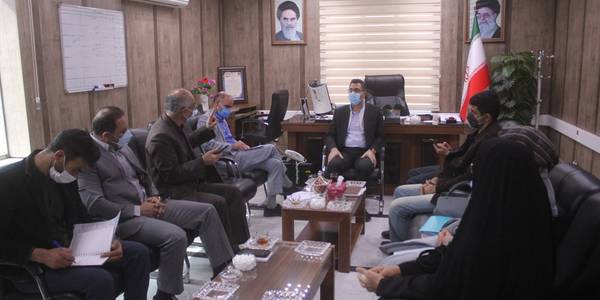 جلسه بررسی و رفع مشکلات  بوی نامطبوع آب شرب شهر خمین برگزار شد