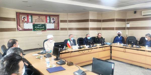 جلسه معارفه جناب آقای نکو بعنوان شهردار جدید شهر پرندک با حضور مهندس سلیمانی فرماندار شهرستان زرندیه ، مهندس حیدری مدیر کل دفتر امور شهری و شوراها استانداری مرکزی