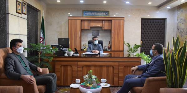 دیدار معاونین پژوهشی و پشتیبانی جهاد دانشگاهی استان مرکزی با ناظری فرماندار شهرستان محلات