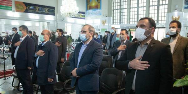 آیین افتتاح قطار مسافربری اراک - مشهد