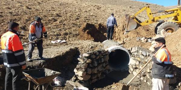 ⭕️⭕️⭕️بهره برداری از پروژه مسیر آسیب دیده در سیل سال ۹۸  در محور لنجاب علیا