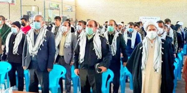 مراسم رزمایش اقتدار بسیج شهرستان زرندیه با حضور مهندس سلیمانی فرماندار شهرستان زرندیه ، مهندس لطفی فر بخشدار مرکزی ، مهندس عظیمی بخشدار خرقان ، جناب آقای توکلی نیا سرپرست بخشداری زاویه ، جناب سرهنگ حسینی