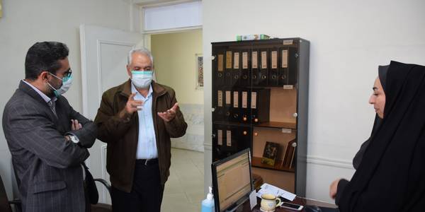 بازدید ناظری فرماندار از اداره بنیاد شهید و امور ایثارگران شهرستان محلات