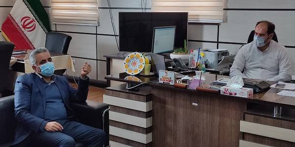 ✅دیداروگفتگوبارئیس دارایی وشورای روستای چنارستان