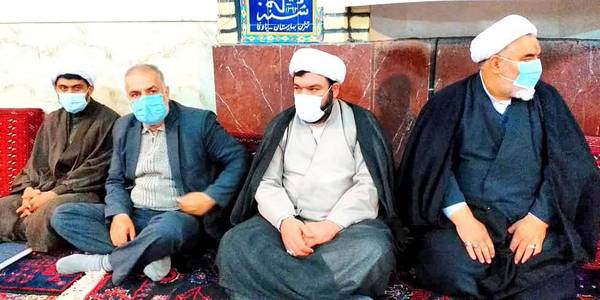 جلسه مسجد گره گشا با حضور مهندس سلیمانی فرماندار شهرستان زرندیه ، حجت الاسلام والمسلمین سبزی نماینده مردم شریف شهرستان های  زرندیه و ساوه در مجلس شورای اسلامی