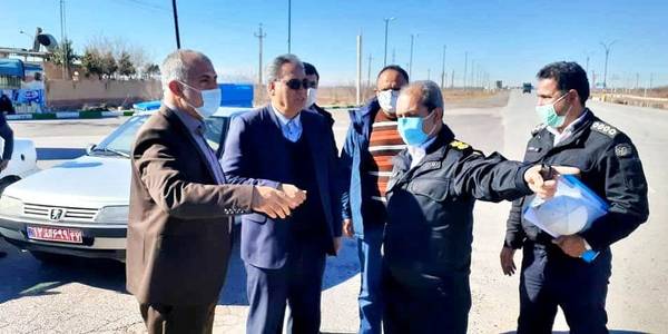 بازدید مهندس سلیمانی فرماندار شهرستان زرندیه به همراه دکتر نوازنی مدیر کل دفتر فنی