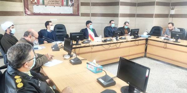 به ریاست جناب آقای حیدری معاون سیاسی ، امنیتی و اجتماعی فرمانداری شهرستان زرندیه