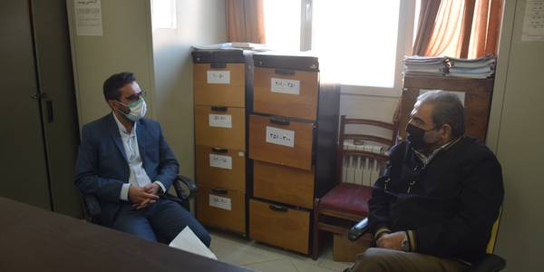 حضور ناظری فرماندار شهرستان محلات در مرکز آموزش عالی مهرگان به مناسبت فرارسیدن روز دانشجو.