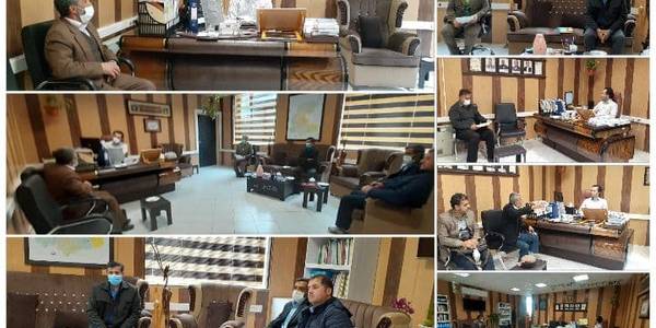 بررسی مسائل و مشکلات موجود در روستاهای استان با حضور مدیر کل