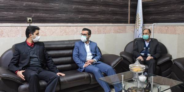 حضور ناظری فرماندار شهرستان محلات به مناسبت روز دانشجو در دانشگاه پیام نور و دیدار و گفتگو با رئیس دانشگاه