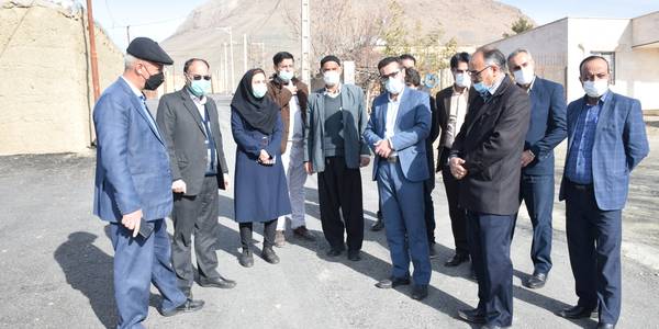 دهگردشی در روستای بزیجان محلات با حضور ناظری فرماندار شهرستان محلات