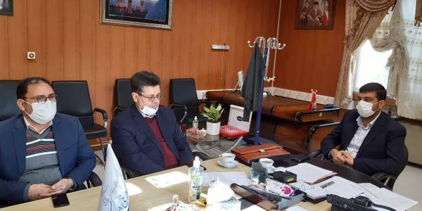 دیدار مدیر عامل شرکت برق منطقه مرکزی با سرپرست فرمانداری شهرستان اراک