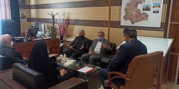 دیدار اعضای شورای اسلامی و دهیار روستای کوهین