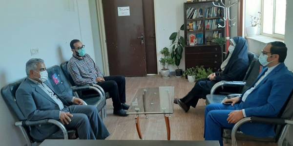 بازدید فرماندار شهرستان از اداره ورزش و جوانان شهرستان کمیجان